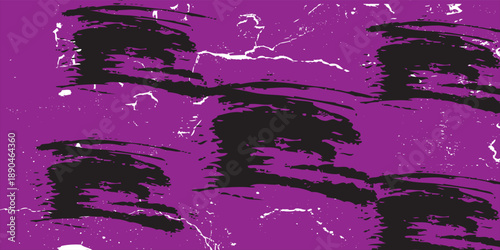 Abstract purple paint texture with rough strokes, bold modern background for expressive graphic design.