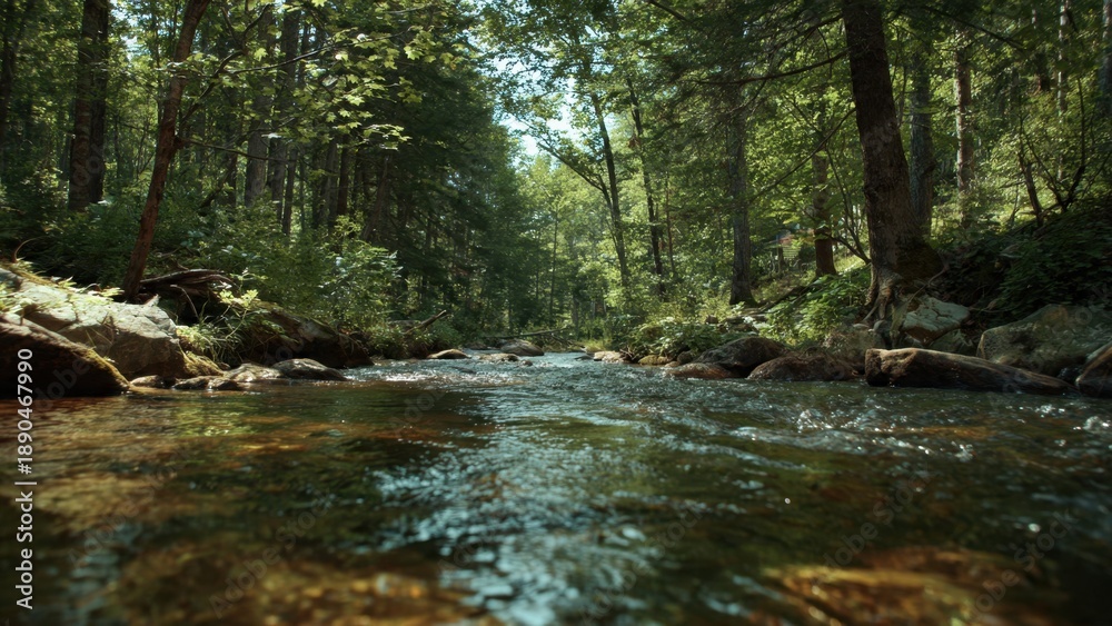 Obraz premium Forest Stream