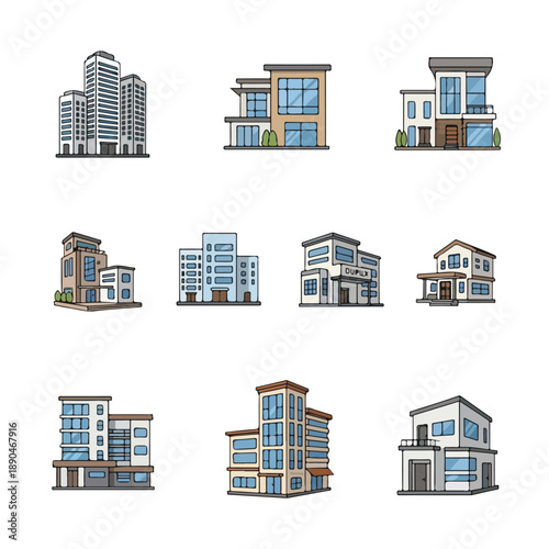 Residential and Commercial Buildings Collection