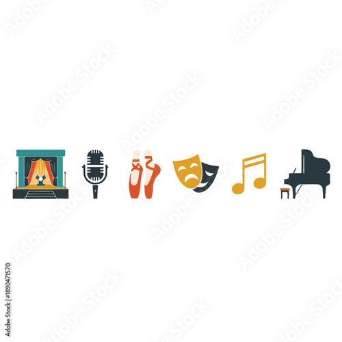 Theater Performance Icons