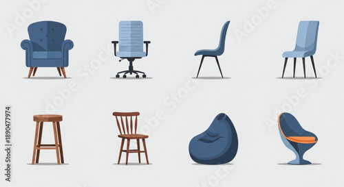 set of chairs