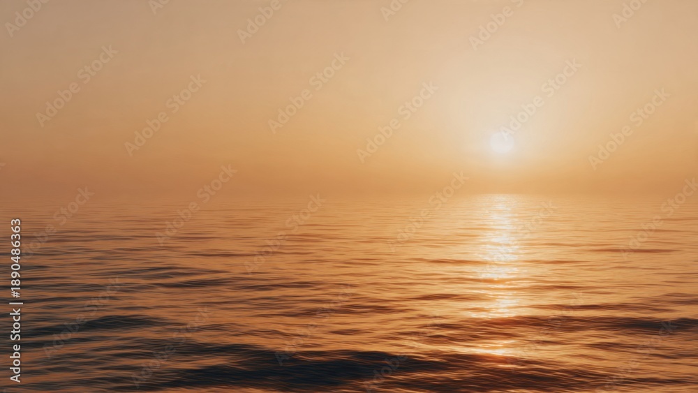 Obraz premium Sunrise over the ocean