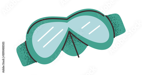 Diving mask for underwater exploration