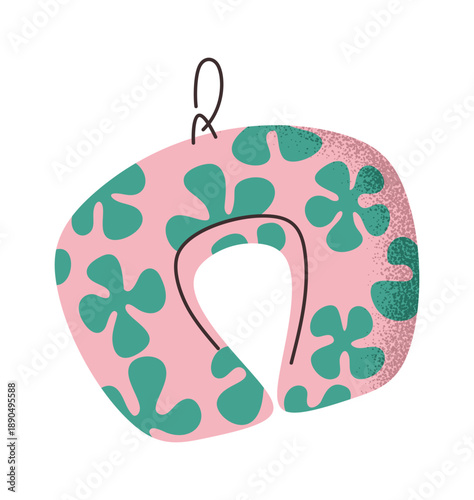 Travel pillow sleep accessory sticker