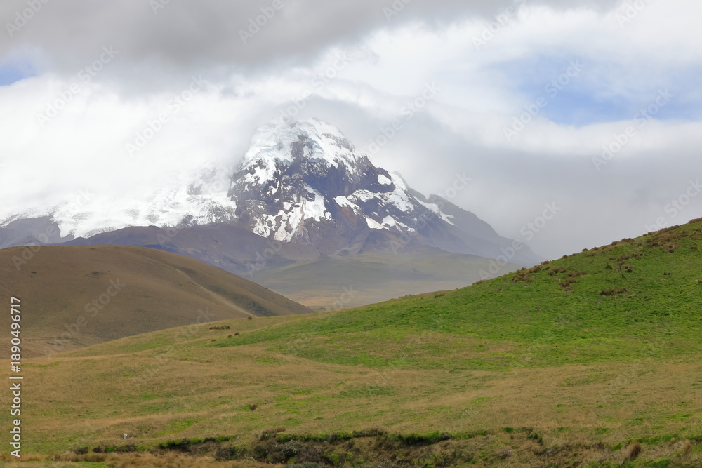Obraz premium Antisana, Parque Nacional Antisana, Ecuador