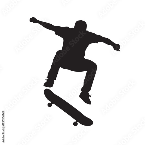 a_skateboarder_is_doing_a_trick_1_traced