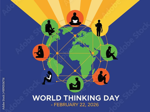 Global thinkers celebrating World Thinking Day on February 22, 2026