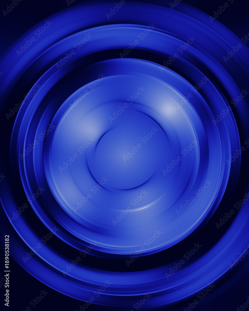 Obraz premium Abstract Red and Black Circular Background with Dynamic Motion Effect