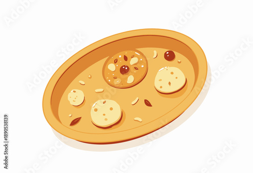 Wooden tray featuring a variety of delicious, colorful cookies garnished with nuts and seeds, artistically arranged to showcase an appetizing and inviting display