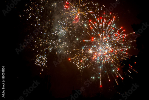fireworks and firecrackers at the end of last year