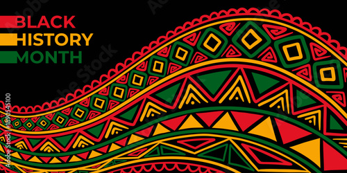 Black history month celebrate. vector illustration design graphic Black history month