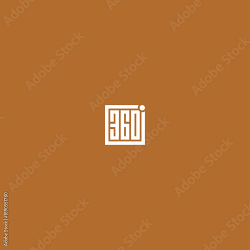 360 logo icon flat vector design