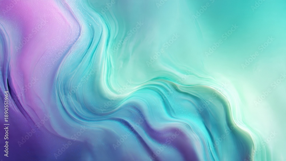 Fototapeta premium Abstract colorful fluid wave background