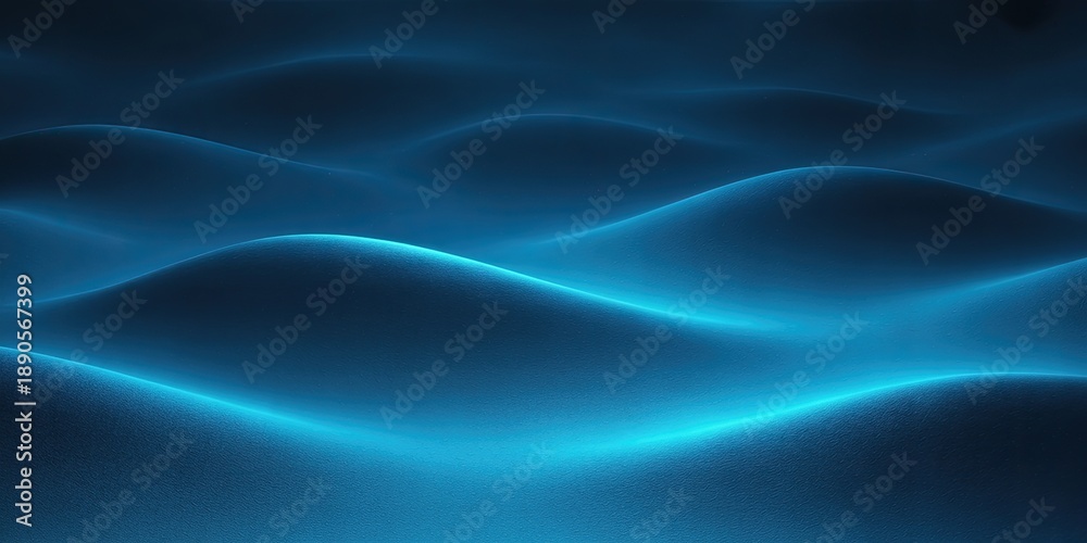 Obraz premium Abstract blue waves