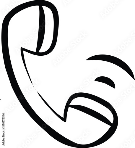 Call icon . Phone call sign . Phone Vector . 