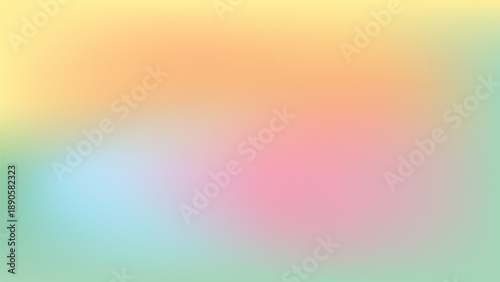 Soft pastel gradient with rainbow hues blending smoothly in an abstract background. Suitable for seasonal visuals, banners, greeting cards, web design, posters, and print materials.