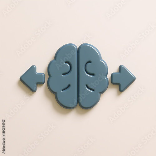 Adaptive Machine Intelligence 3D Icon