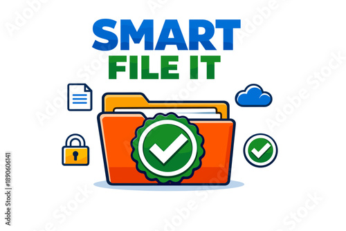 Smart file organization with secure cloud integration