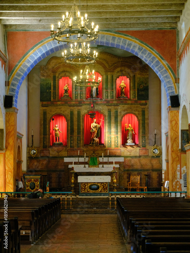 Photos Sanctuary And Altar Inside The Mission San Juan Bautista