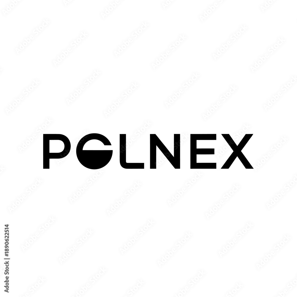 Obraz premium Polnex logo on white background