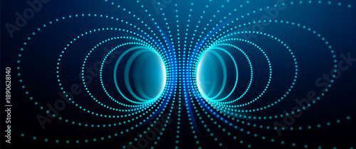 Grid wormhole and black tunnel hole in space with a 3d digital background and wireframe tech event. Pink spiral concept through a cyber portal perspective and abstract whirlpool.