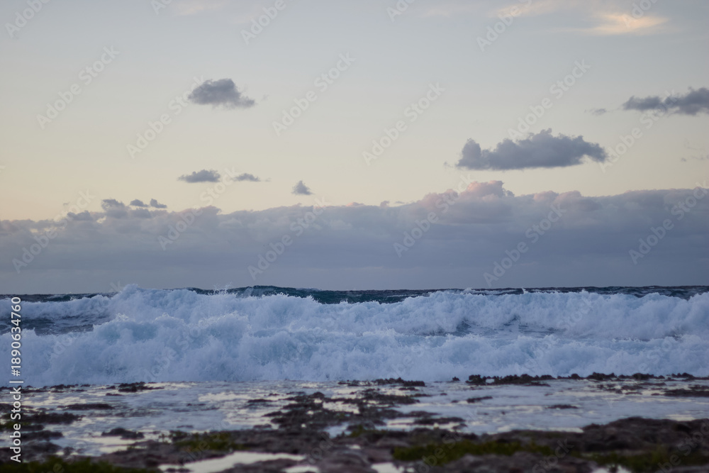 Obraz premium fog over the sea