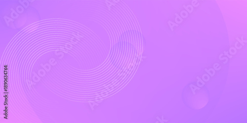 abstract circle lines on pink and purple background. geometric stripe line art design for poster, brochure, cover, website, header, web banner, presentation.eps.10.