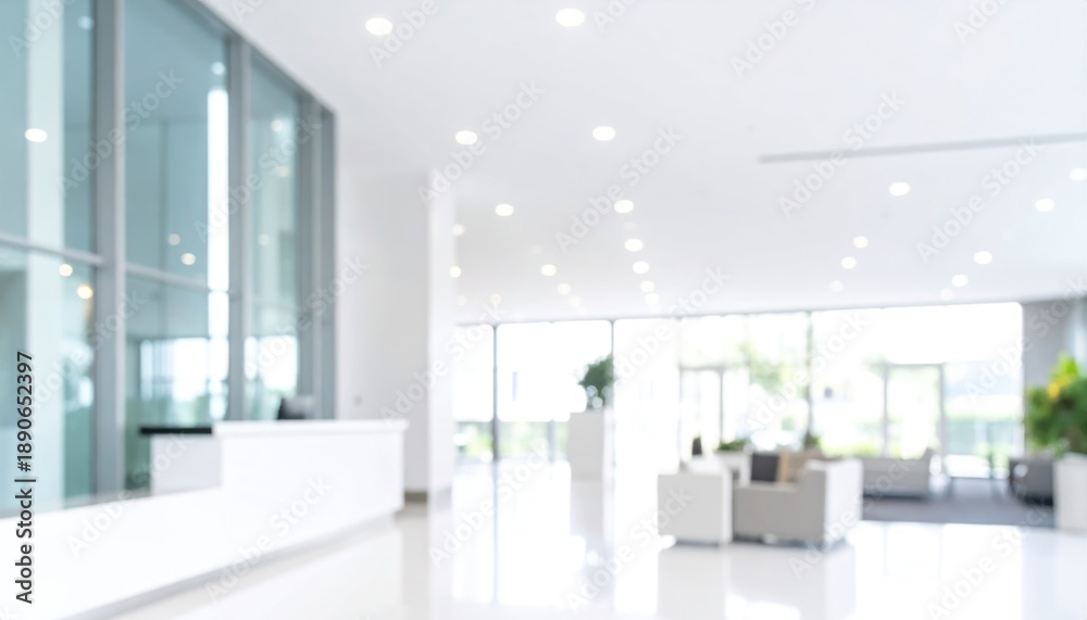 Fototapeta premium Modern Office Interior Design Space.