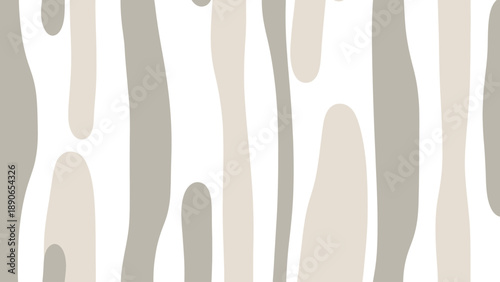 Abstract organic pattern with flowing vertical shapes in muted earthy tones.