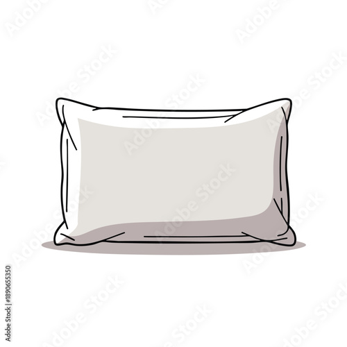 Simple Pillow Illustration