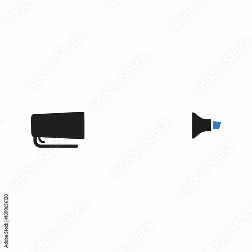 CCTV Camera and Speaker Icon