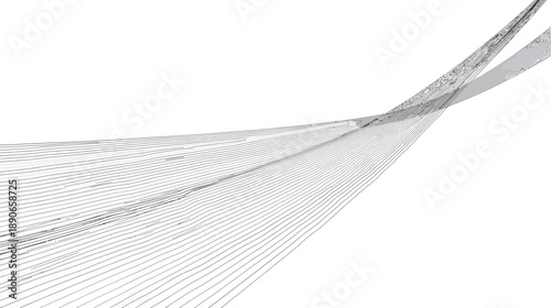 Close-up of transparent plastic sheet texture with white background