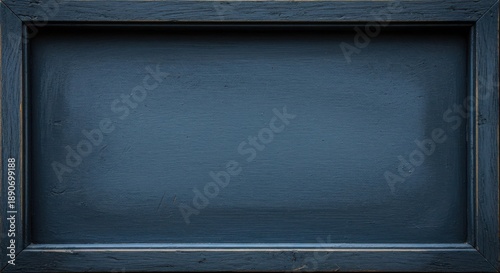 Distressed Blue Wood Frame Texture