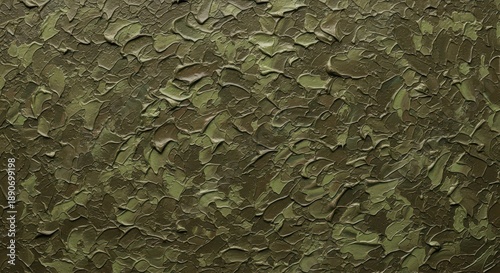 Textured Green Abstract Surface