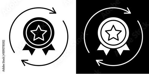 Brand Refresh Icon Set White Glyph Style Collection