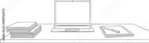 Silver stainless steel nail clippers and metal nails are placed on a black laptop keyboard as essential office equipment for portable grooming technology in a modern business design