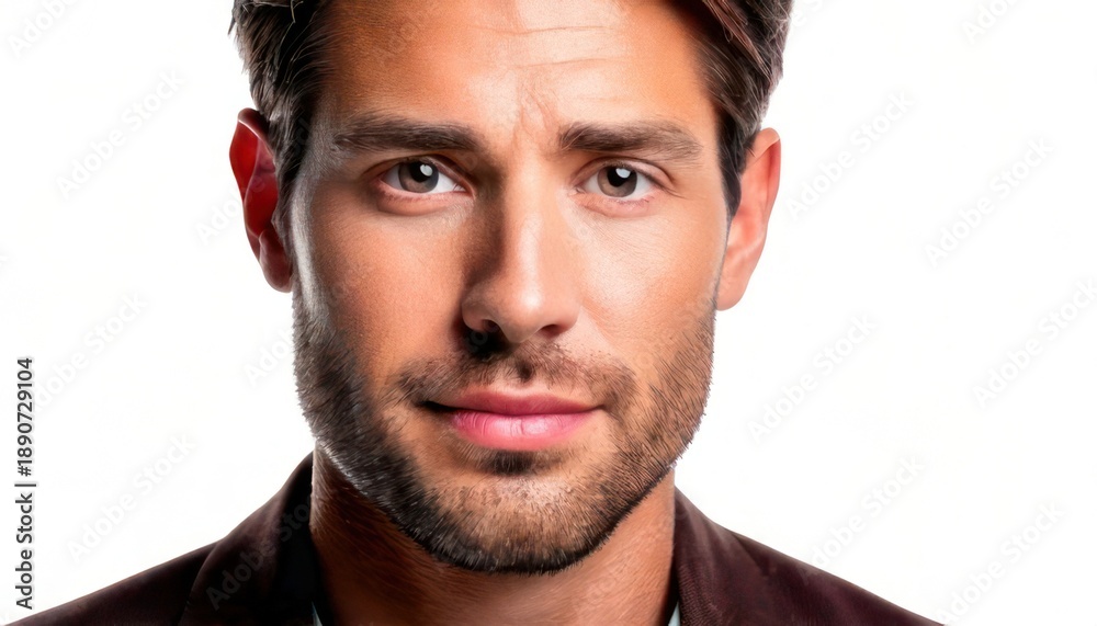 Obraz premium Portrait of a Handsome Young Man.