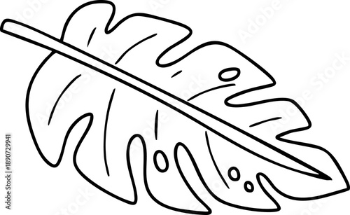 Summer cartoon, object-related elements, hand-drawn illustrations.Flowers