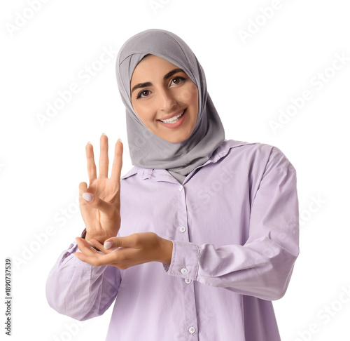 Beautiful Muslim deaf mute ...