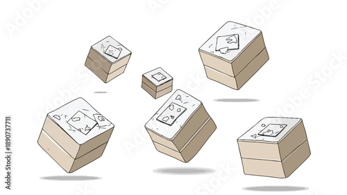 Dynamic illustration of cooking oil splattering vigorously from a hot grill pan on a stovetop