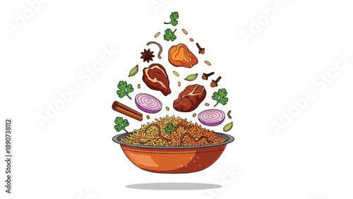 Dynamic culinary illustration capturing the vibrant moment of golden corn kernels actively transforming into a beloved snack in a hot pan with