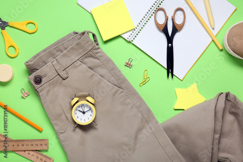 Different stationery with s...