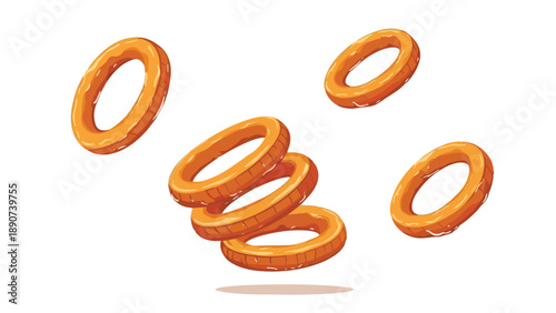 Vibrant tropical bloom illustration with detailed petals and radiating golden stamens captivating botanical art