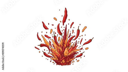 A beautifully rendered digital illustration of a robust date palm tree, showcasing its iconic fronds and abundant, ripe fruit clusters, an