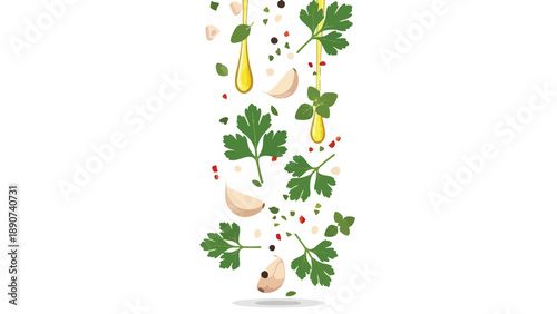 A colorful stylized representation of a desert rose plant. It features numerous bright pink flowers and fresh green leaves on a sturdy, unique