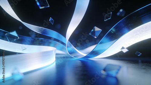 nnovation and Transformation Abstract Digital Flow