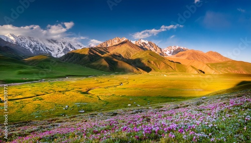 Beautiful Colorful Kyrgizstan