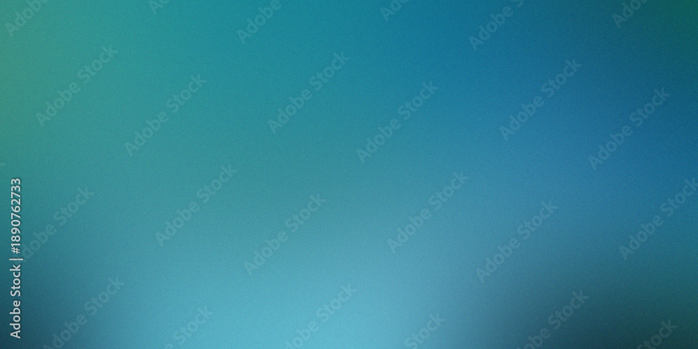 Obraz premium smooth blue and teal gradient background flows seamlessly between cool oceanic tones, blending soft transitions and gentle depth to create a calm yet modern atmosphere, evoking freshness, clarity