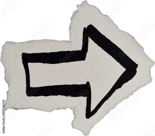 Wallpaper Mural Black And White Grunge Ripped Paper Arrow Doodle Torontodigital.ca