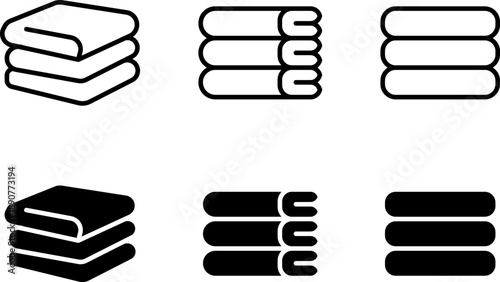 Towel icons